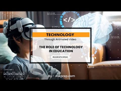 The Role of Technology in Education Transforming Learning 📚 | AskPrep IAS