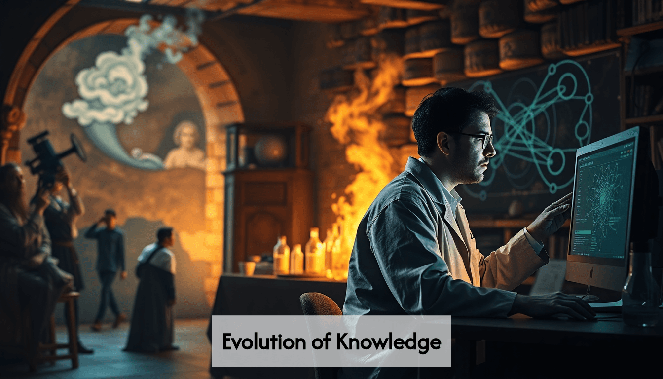 Timeline of scientific evolution