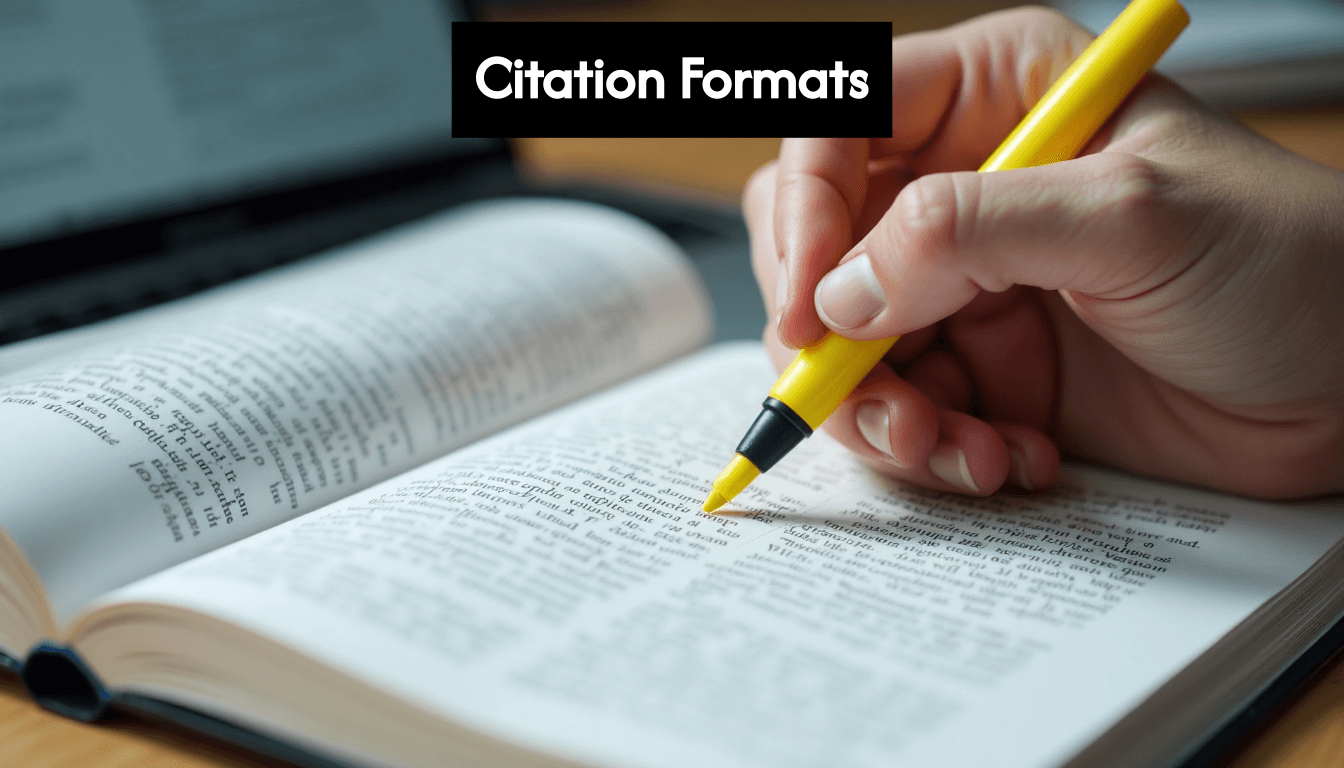 Highlighting book and typing citations