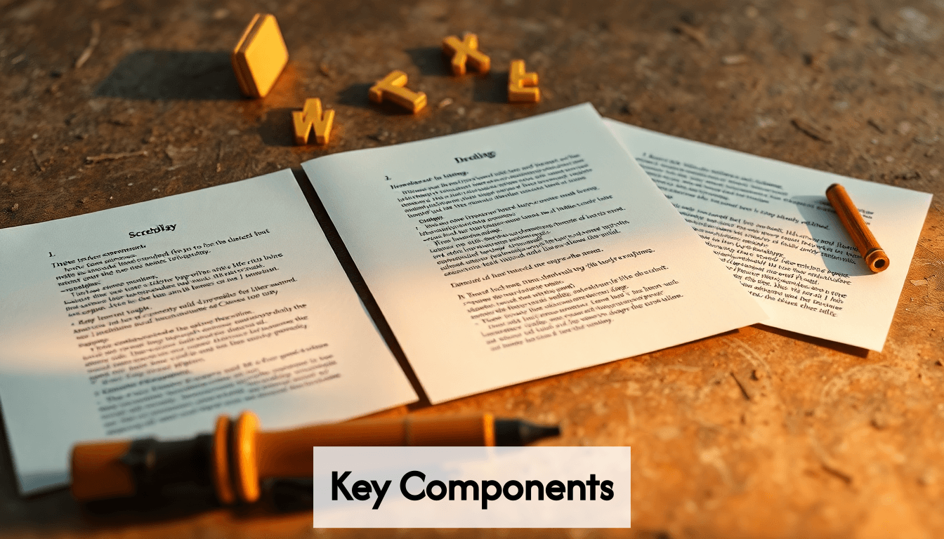 Screenplay structure