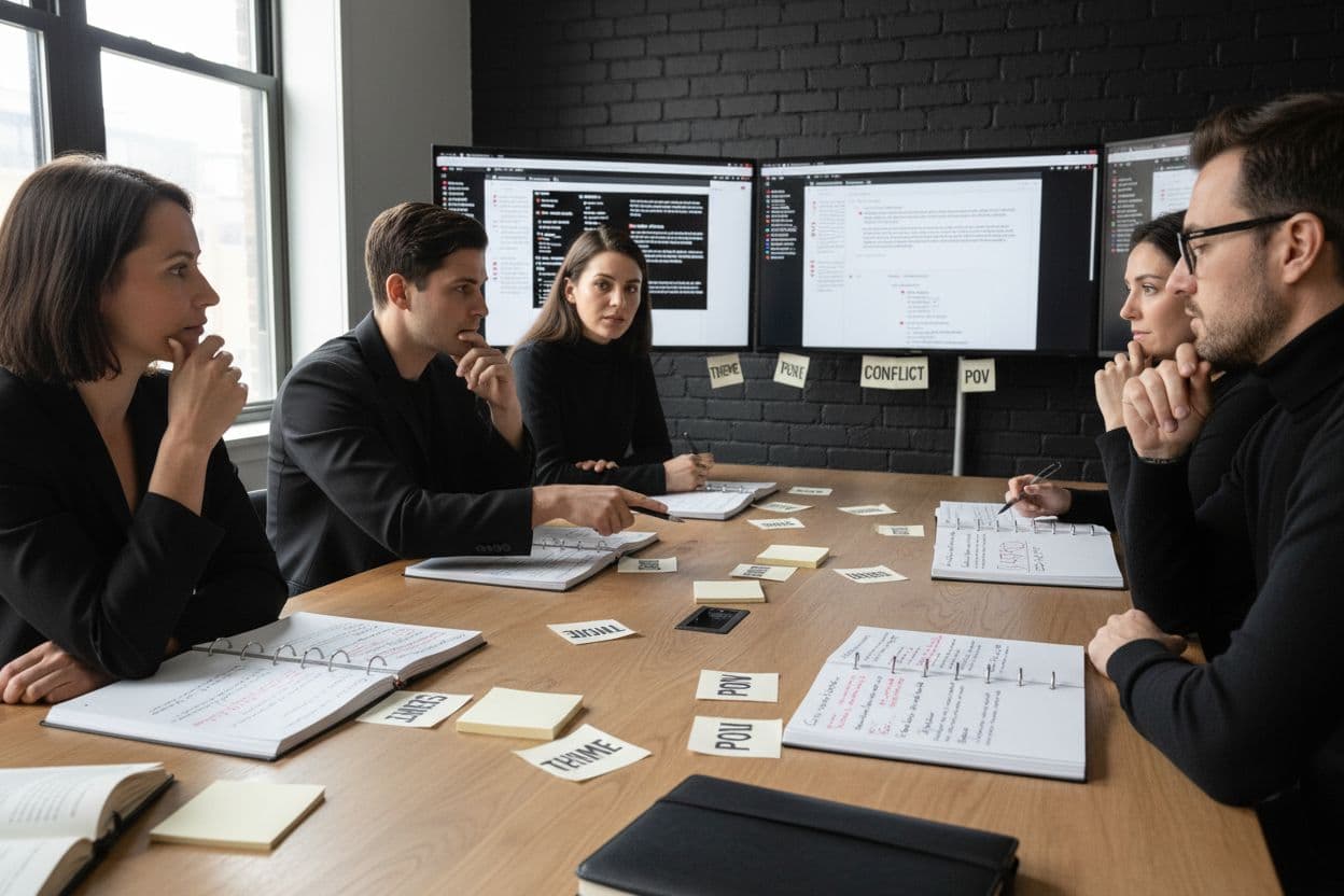 editorial review session