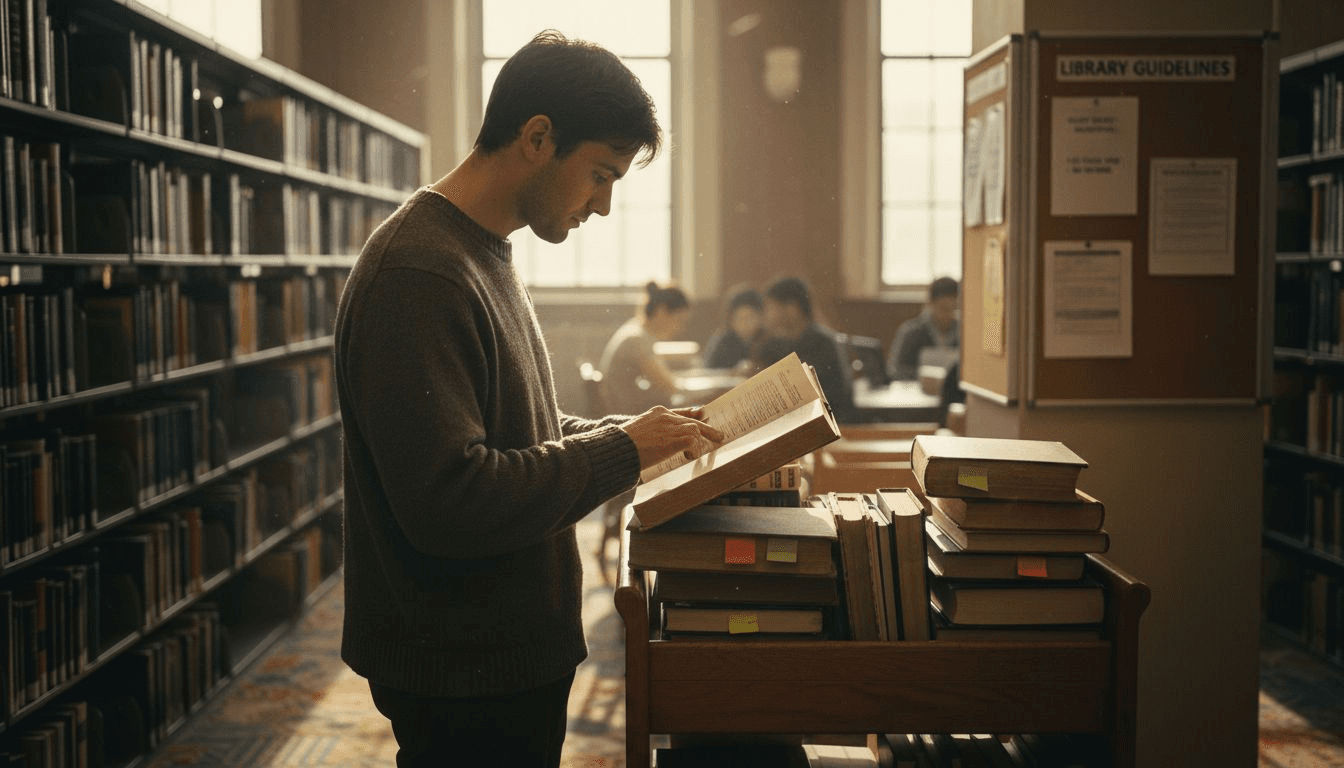 Student checking author order from source