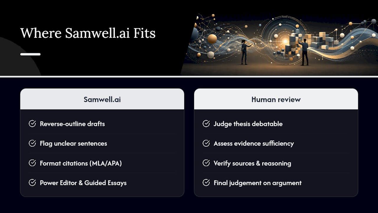 Where Samwell.ai Fits in the Revision Process — overview diagram