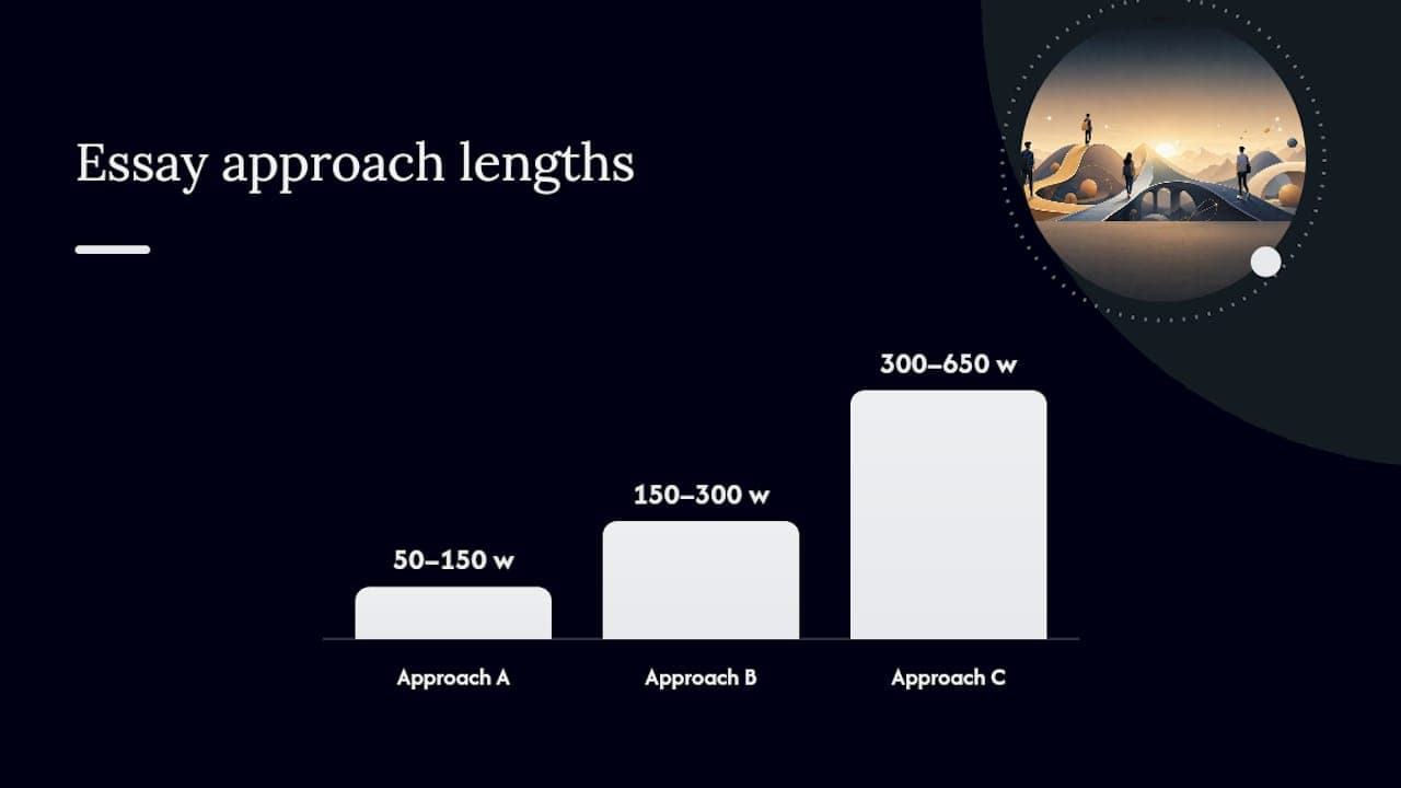 Three-part why-us essay structure